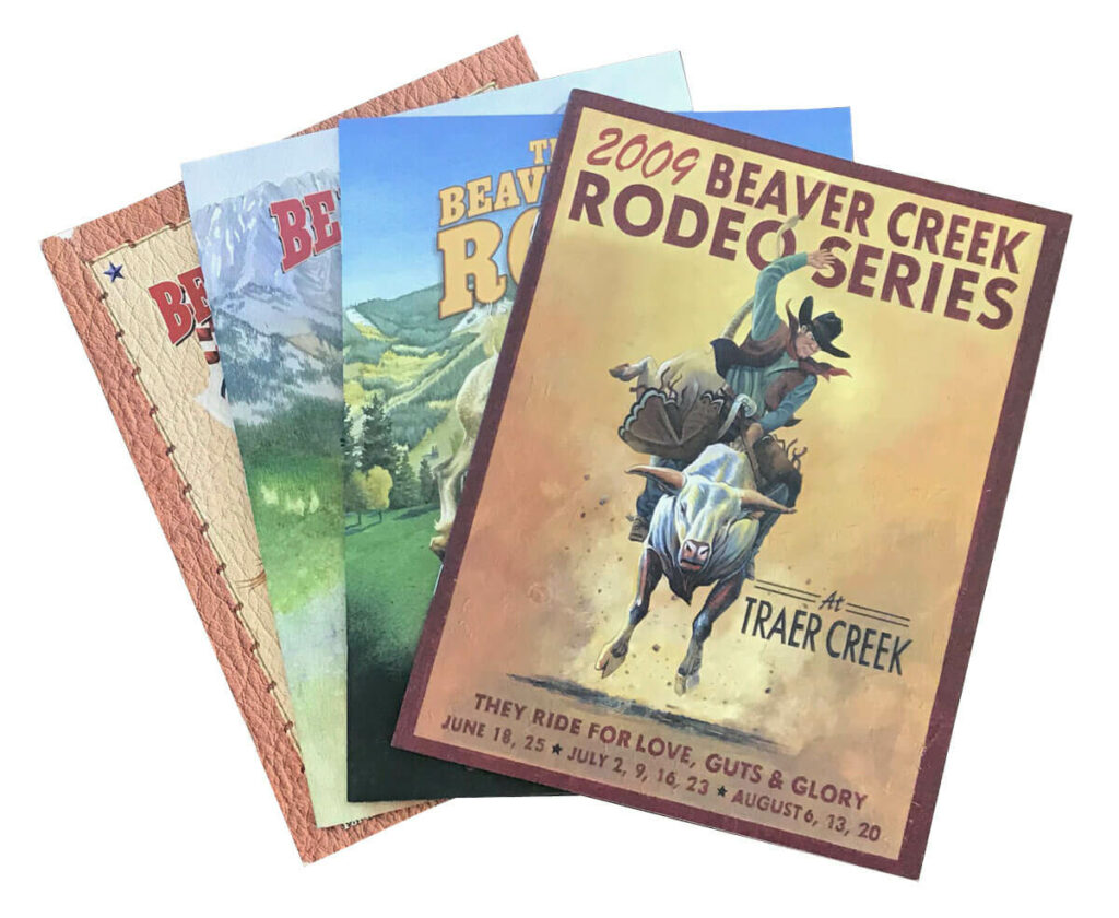 beaver creek rodeo magazine covers